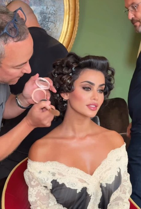 استعداد يمنى خوري لزفافها