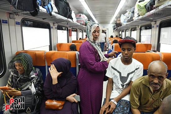 قطار العودة للسودان ينطلق من محطة مصر (9)