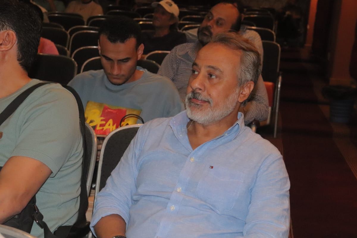  لقاء أشرف زكى مع شعبة الإخراج (5)