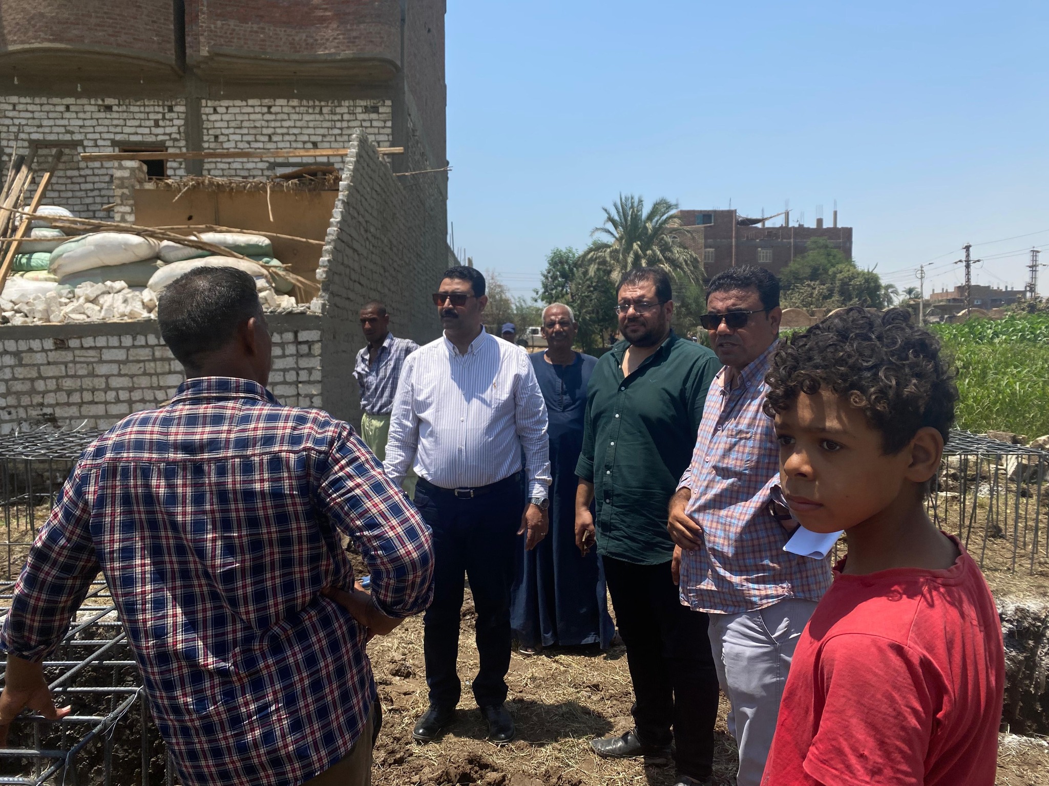 وكيل الزراعة بمنطقة التعدى