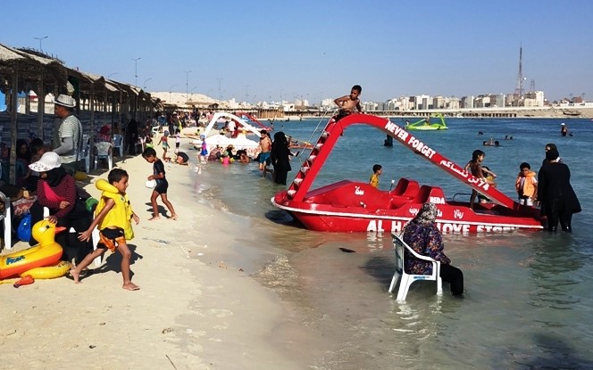 مصيف مطروح يتميز بتنوع شواطئه
