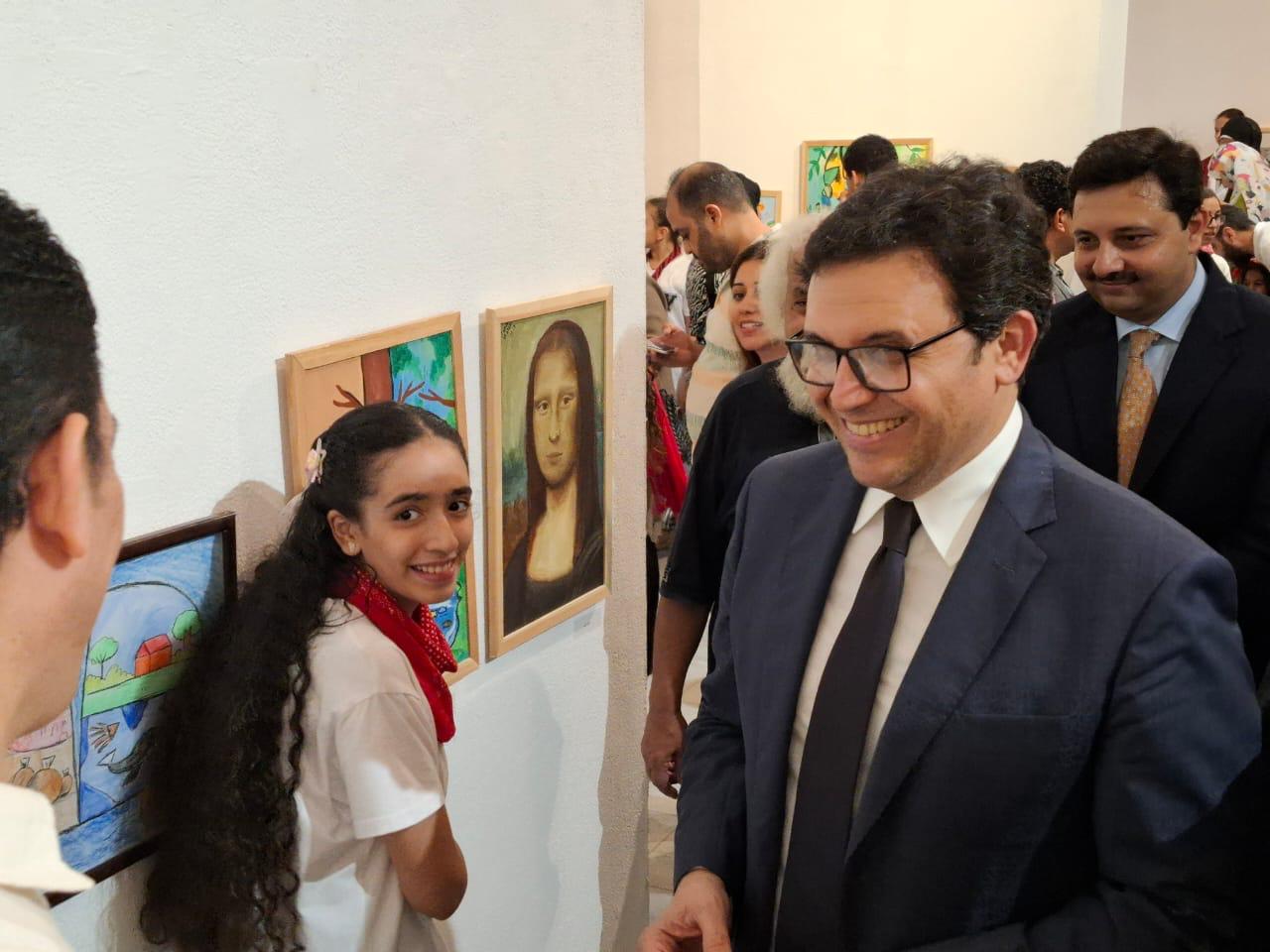 وصول الوزير