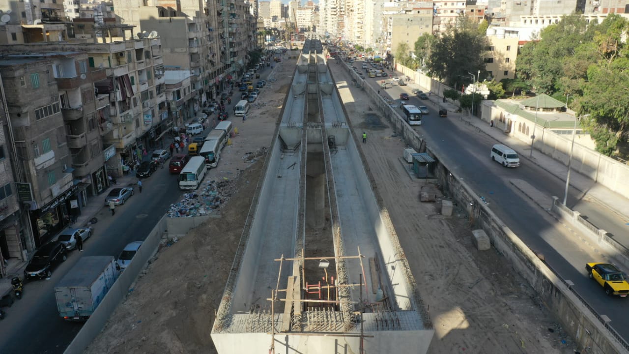 أعمال تركيب الكمرات (1)