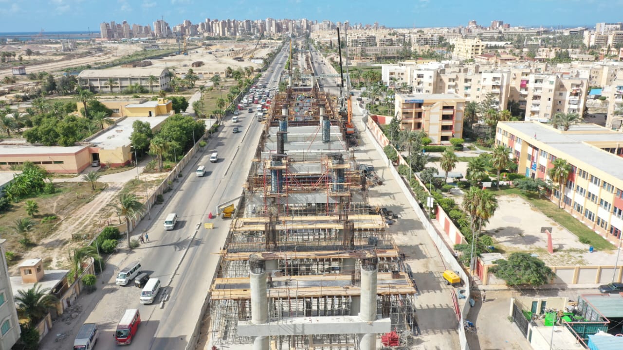 أعمال تركيب الكمرات (5)