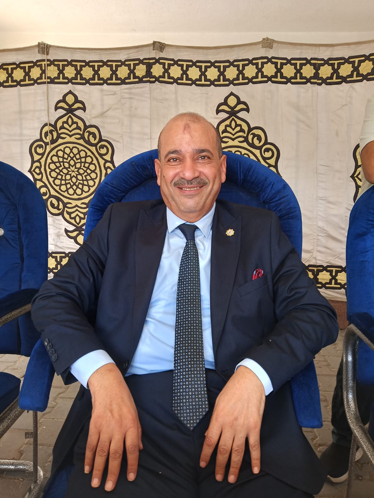 المستشار محمد جاد بلاسى رئيس هيئة قضايا الدولة بمحافظة السويس