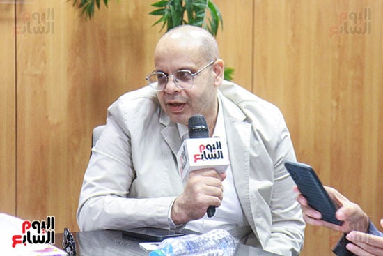 الكاتب الصحفي أكرم القصاص رئيس مجلس إدارة اليوم السابع