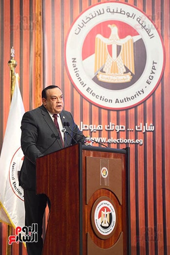القاضى حازم بدوي رئيس مجلس إدارة الهيئة الوطنية للانتخابات القاضى حازم بدوي رئيس مجلس إدارة الهيئة الوطنية للانتخابات