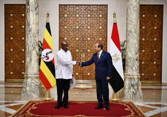 الرئيس السيسى ويويري موسيفيني