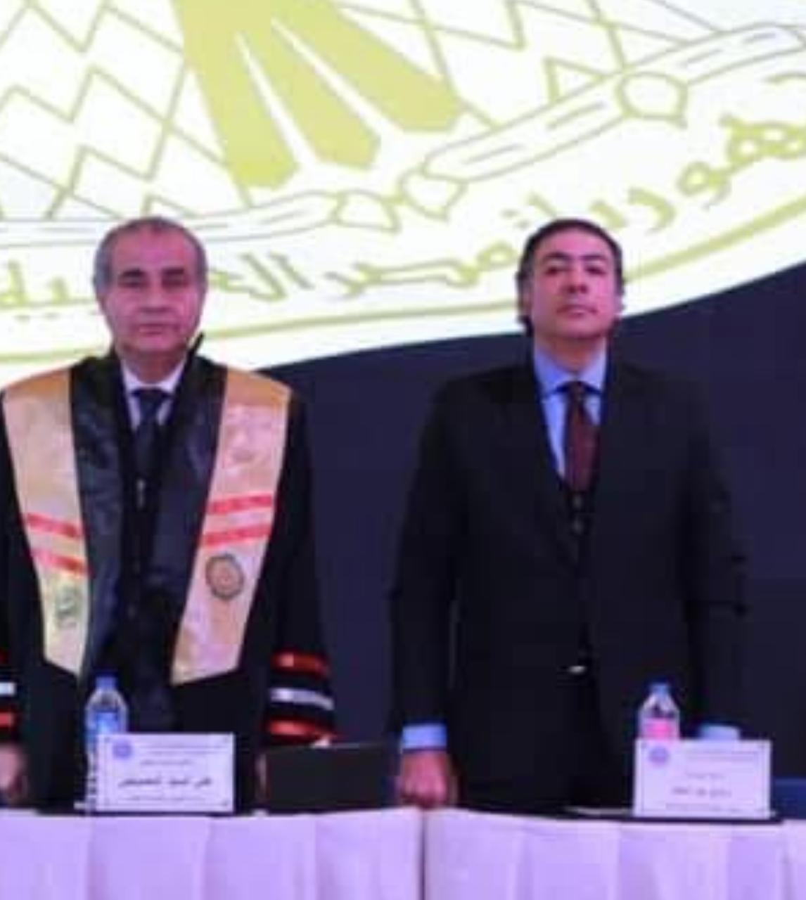 المستشار سامح عبد الحكم والدكتور الراحل على مصيلحي