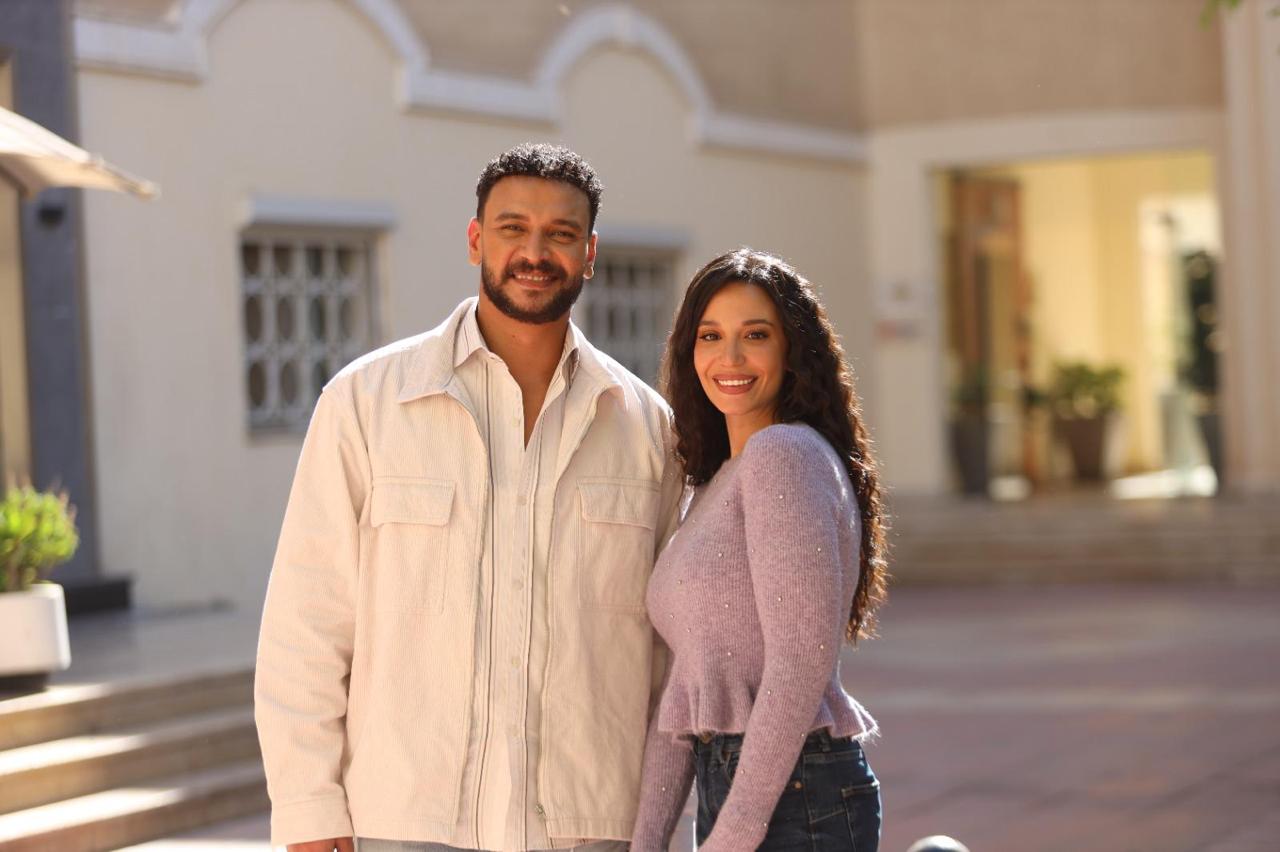 احمد خالد صالح ومريم الجندى احمد خالد صالح ومريم الجندى