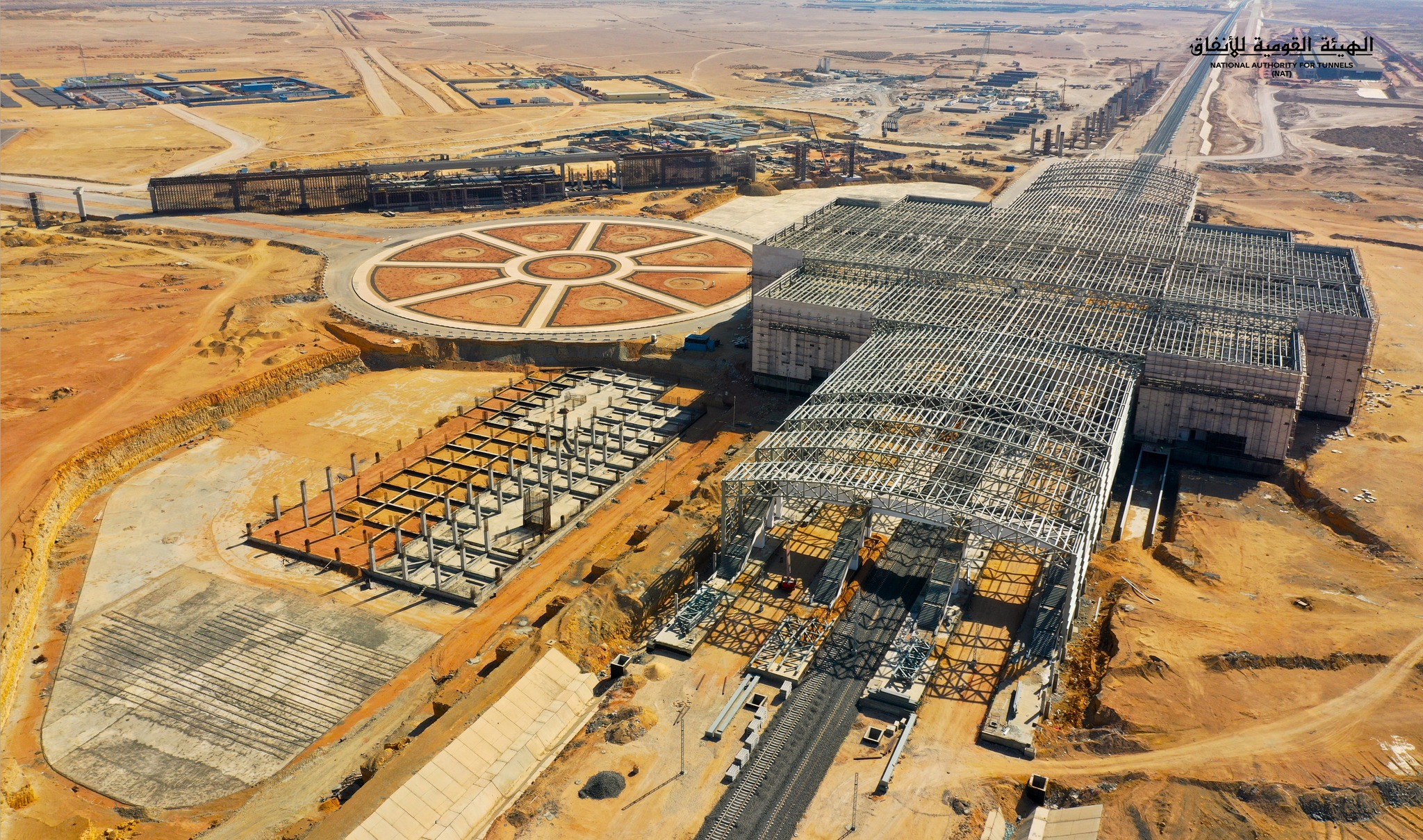 اعمال انشاء محطة العاصمة المركزية