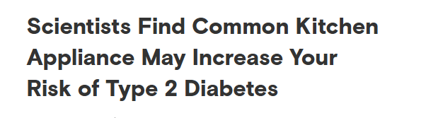 مواد فى منزلك ومرض السكر