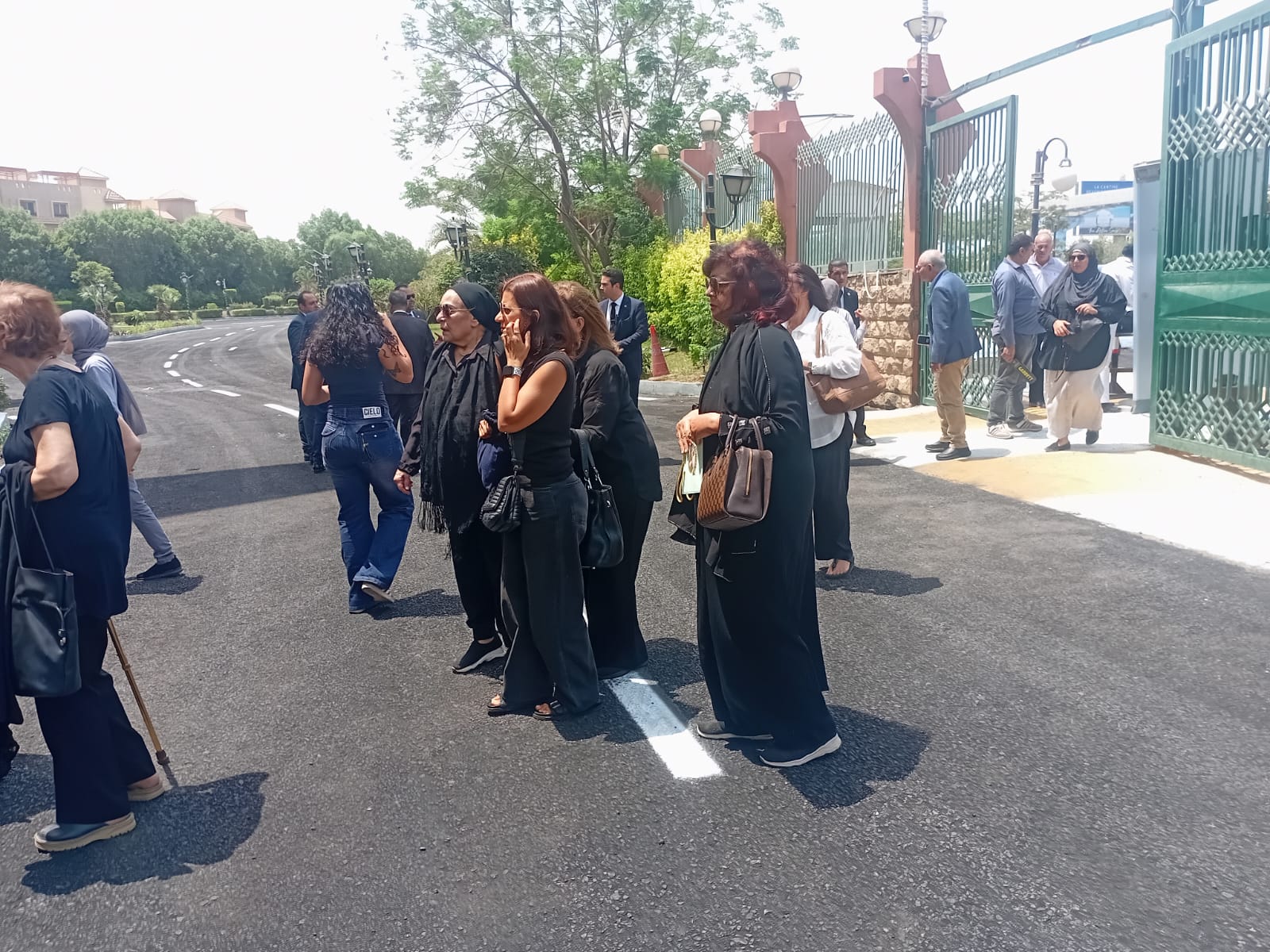 وزراء سابقين وشخصيات عامة على جنازة وزير التموين السابق على مصيلحى (5)