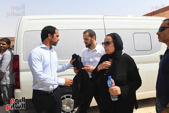 وصول زوجة الدكتور على المصيلحى وصول زوجة الدكتور على المصيلحى