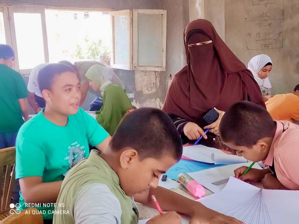 مسابقة فنية للأطفال بقلين