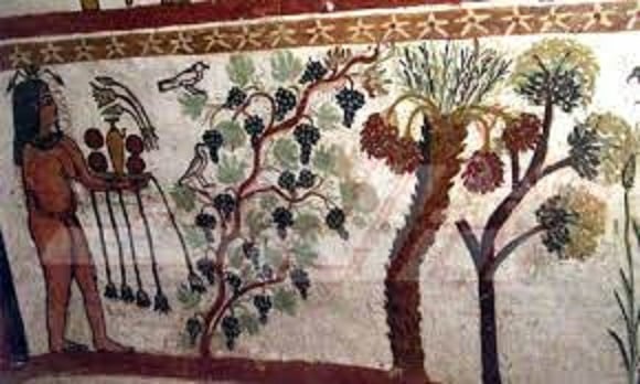 رسومات مقابر البجوات