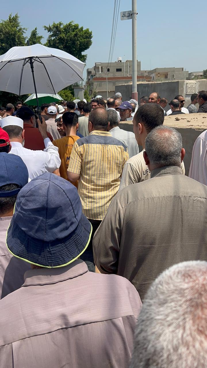 تشيع جثمان والده نائب رئيس النيابة الإدارية