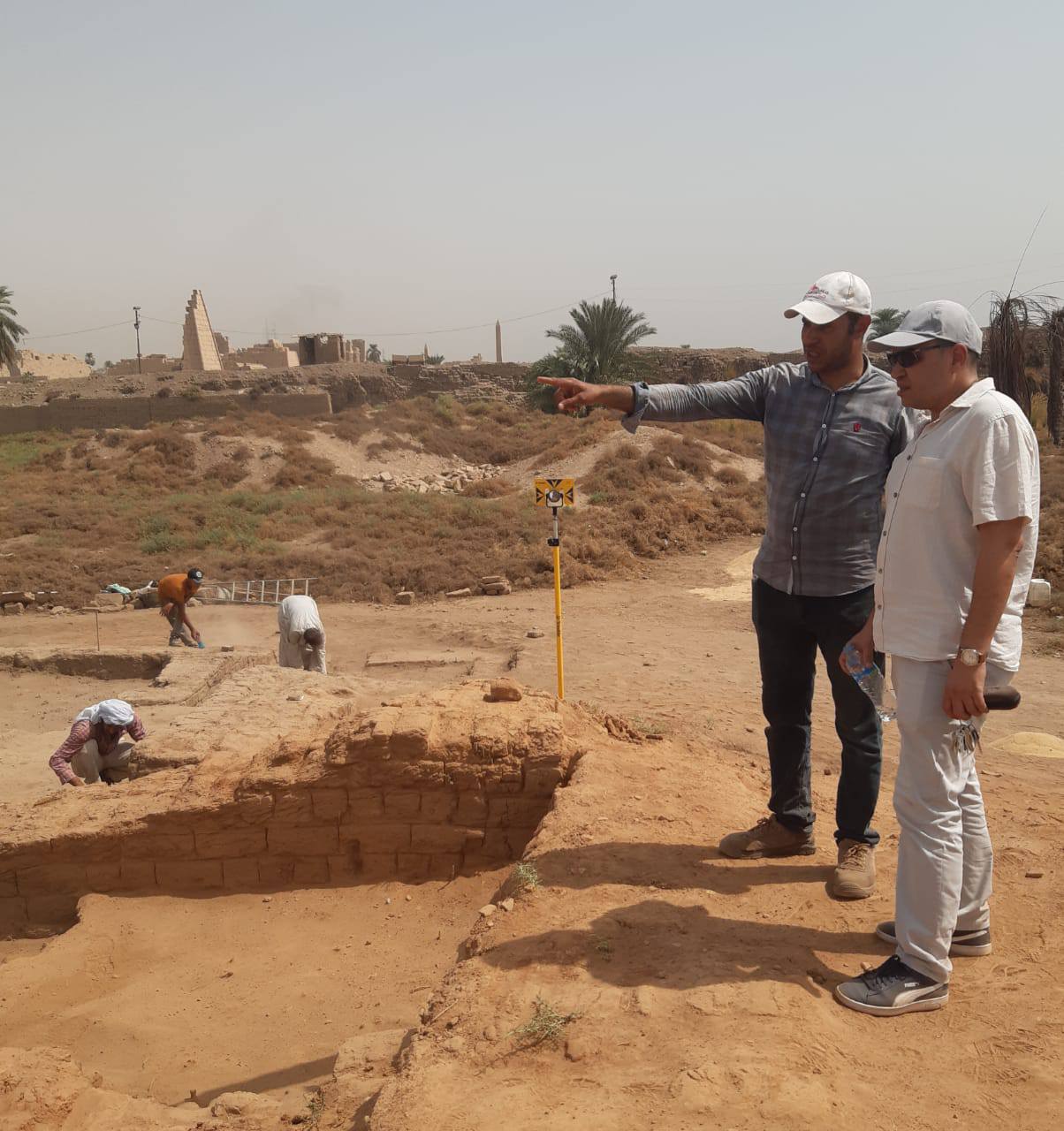 جولة على نجاحات وأعمال المركز المصرى الفرنسي بمعابد الكرنك