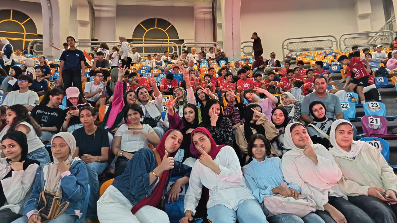 حضور الجماهير مباراة مصر وأسبانيا في اليد