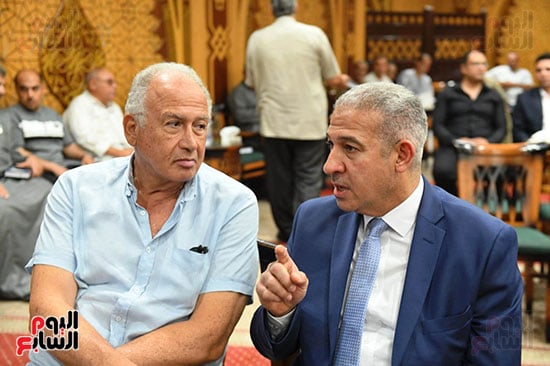  عزاء الدكتور على المصيلحى بمسجد الشرطة (4)