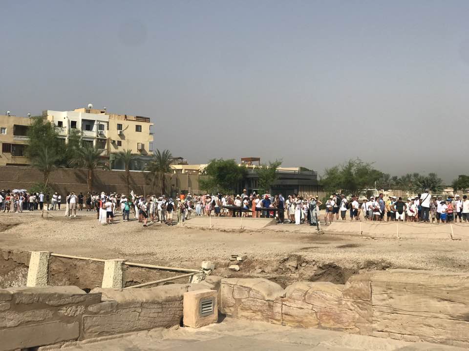 زيارات مميزة من الأفواج السياحية بالكرنك
