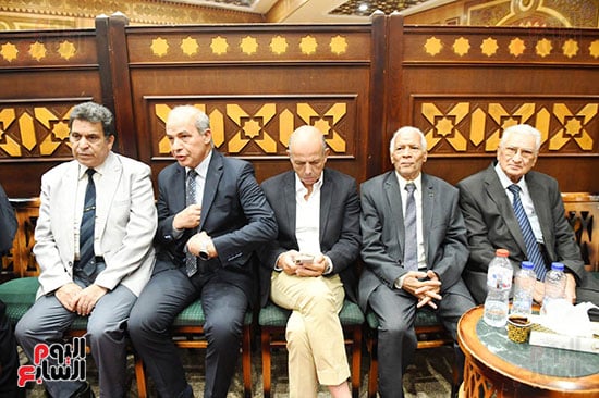  عزاء الدكتور على المصيلحى بمسجد الشرطة (1)