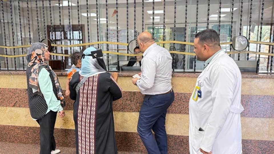 متابعة خدمة المواطنين في مركز طب أسرة منشأة العماري بالأقصر متابعة خدمة المواطنين في مركز طب أسرة منشأة العماري بالأقصر