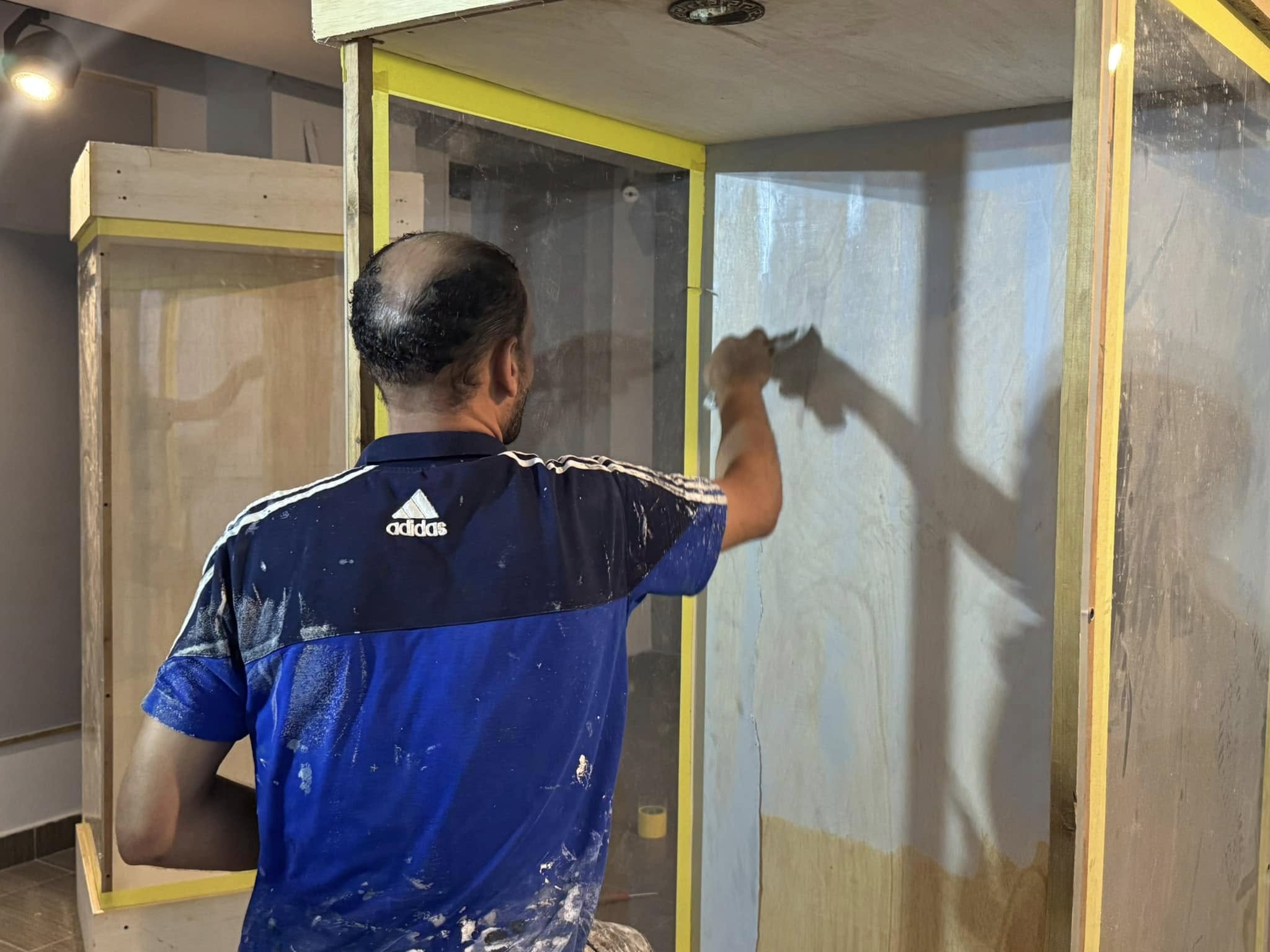  استعدادات معرض صوت مصر  (1)