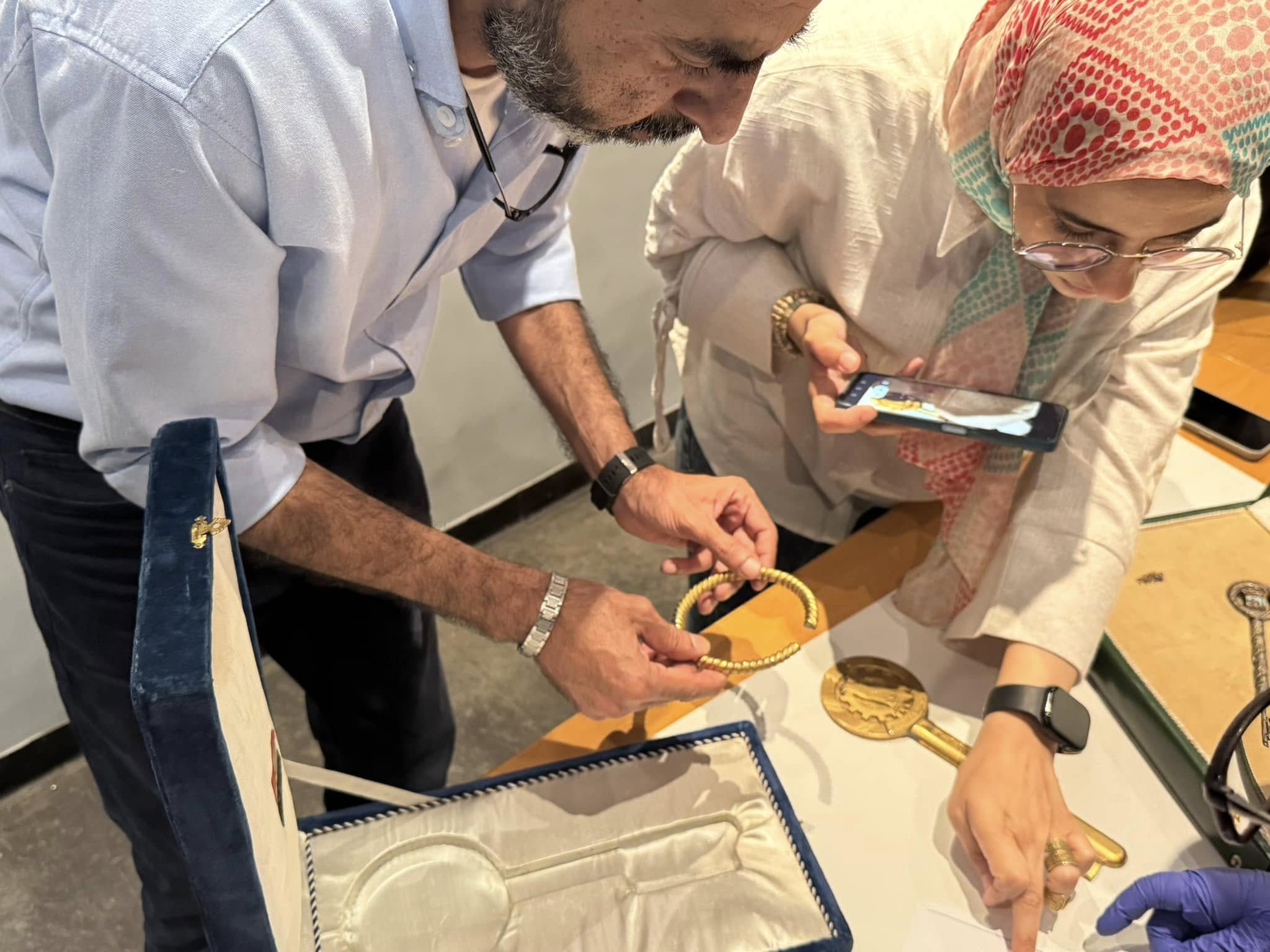  استعدادات معرض صوت مصر  (2)