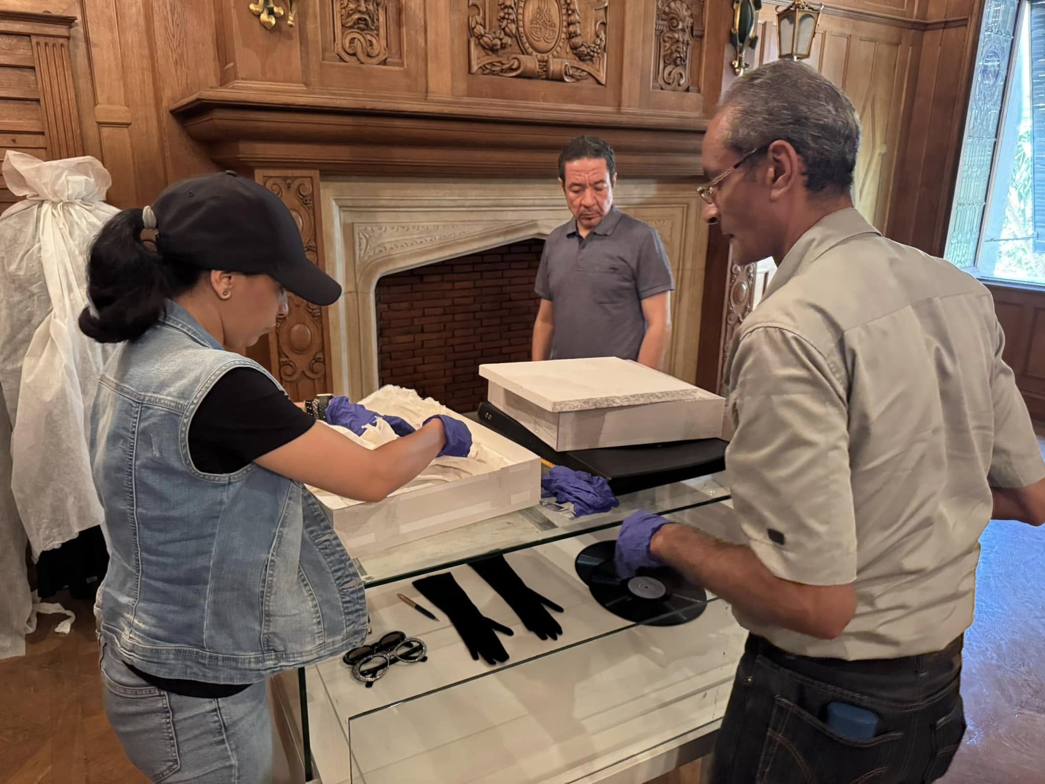  استعدادات معرض صوت مصر  (5)