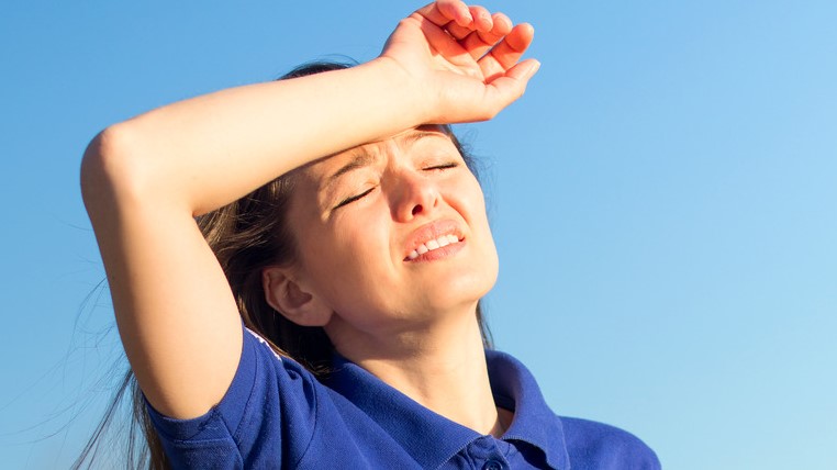 الشعور بالحر