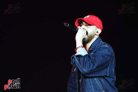 حفل شهاب فى مهرجان العلمين