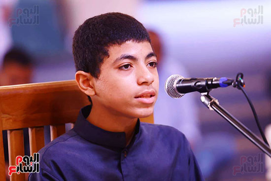 أحد المتسابقين بتصفيات مسابقة دولة التلاوة