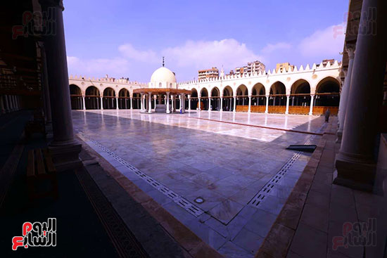 ساحة مسجد عمرو بن العاص