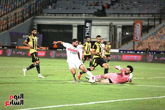 مباراة الزمالك والمقاولون