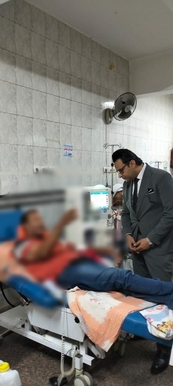 نقاش مع مريض 