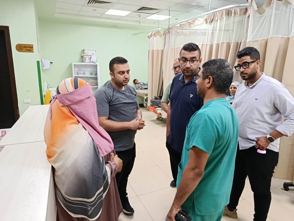 مدير الرعاية الصحية فى جولة على 5 مستشفيات فجراً لمتابعة خدمات المواطنين