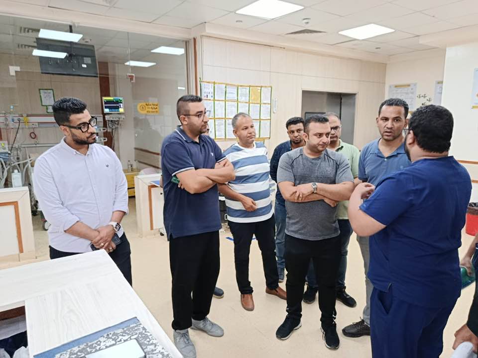 جولة على 5 مستشفيات فجراً لمتابعة خدمات المواطنين بالأقصر