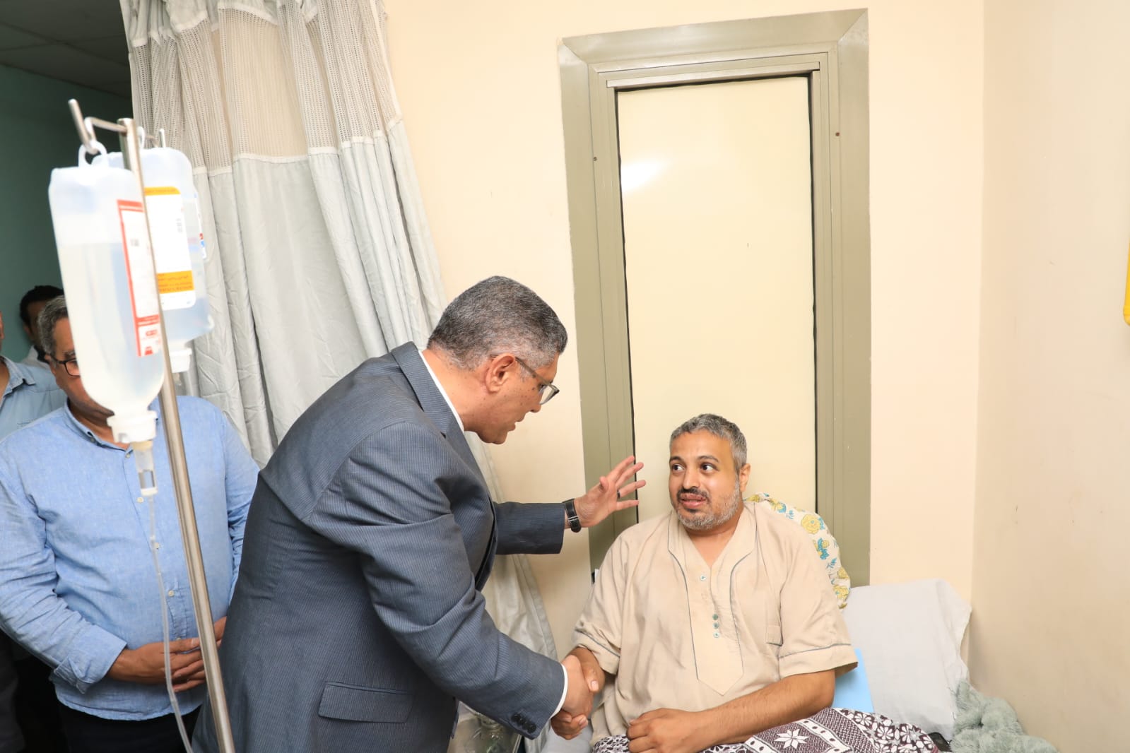 خلال اطمئنان محافظ الجيزة على شهاب