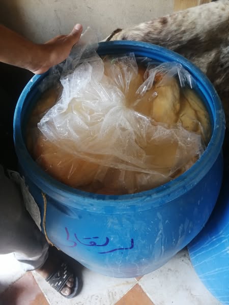 جانب من المضبوطات جانب من المضبوطات