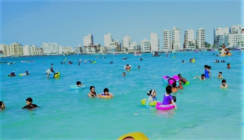 تعدد وتنوع الاشواطئ الامنة من الامواج في مطروح