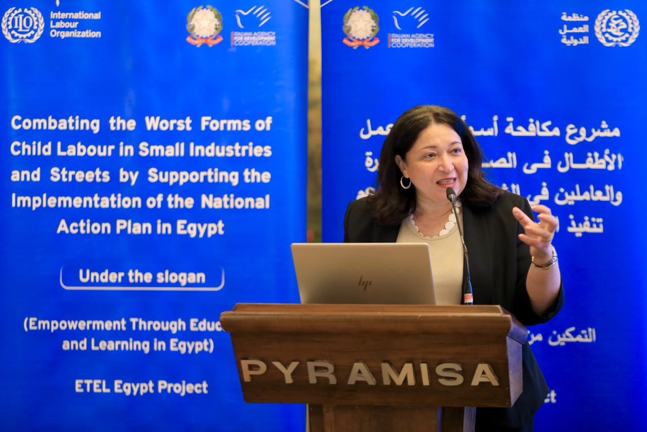 كلمة مارجريت صاروفيم نائبة وزيرة التضامن الاجتماعى