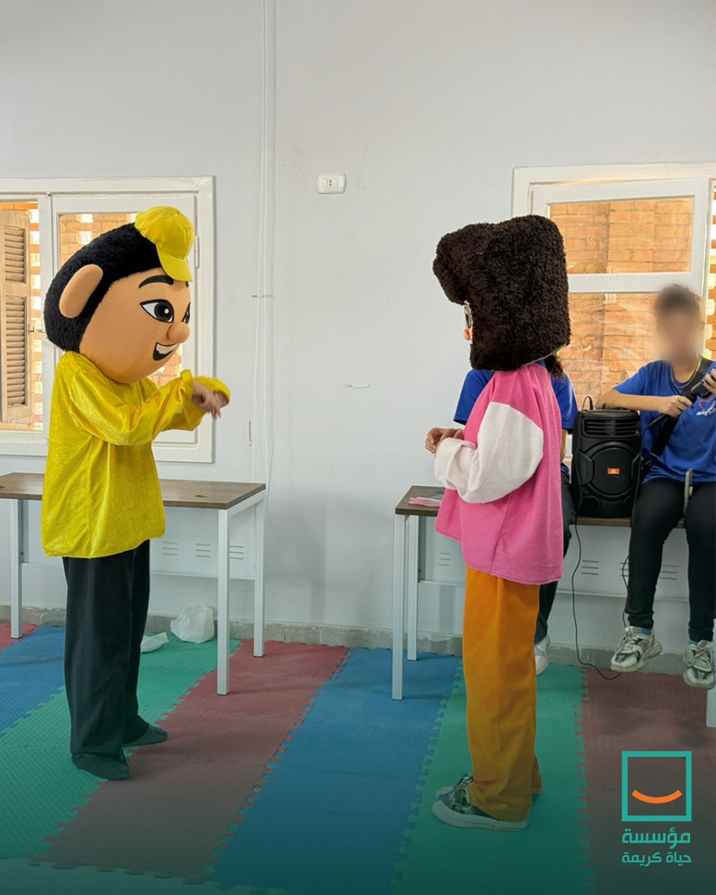 حياة كريمة تنظم ورش تفاعلية لتنمية مهارات الاطفال بالمنوفية (3)