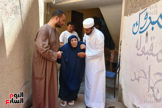 الشيخة-أمينة-بين-بعض-تلاميذها-القدامى الشيخة-أمينة-بين-بعض-تلاميذها-القدامى