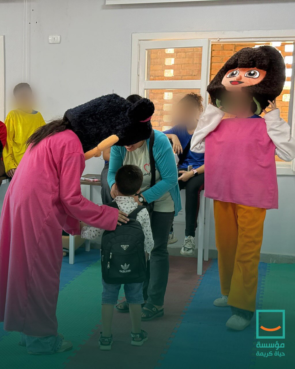 حياة كريمة تنظم ورش تفاعلية لتنمية مهارات الاطفال بالمنوفية (5)