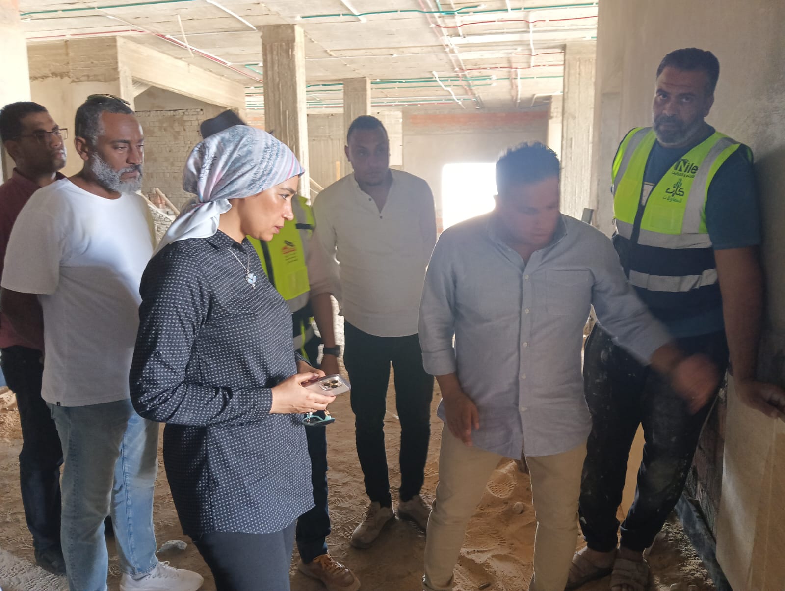 رئيس جامعة الأقصر تقود جولة لمتابعة المشروعات الإنشائية رئيس جامعة الأقصر تقود جولة لمتابعة المشروعات الإنشائية