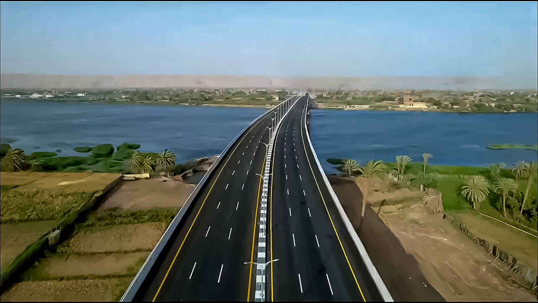 المحور يمر على النيل المحور يمر على النيل