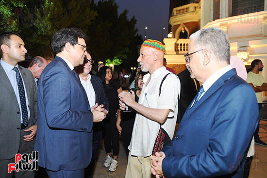وزير الثقافة يفتتح معرض صوت مصر أم كلثوم بمجمع الفنون (12)