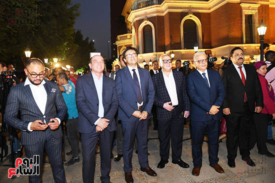وزير الثقافة يفتتح معرض صوت مصر أم كلثوم بمجمع الفنون (14)