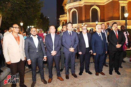 وزير الثقافة يفتتح معرض صوت مصر أم كلثوم بمجمع الفنون (2)